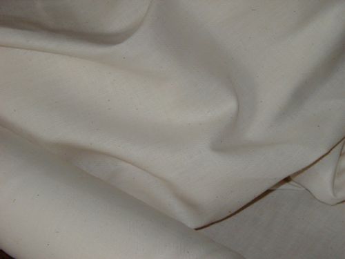 Solid Cotton Fabric, Color : Off White, Width : 45 Inches