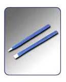 Rubber Grip Chisels, Packaging Type : Blue