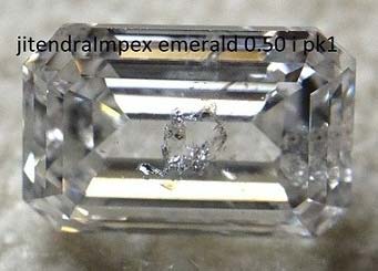 Emerald Cut Solitaire Diamond
