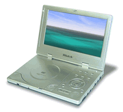 Mintek MDP1810 8 Portable DVD Player, Packaging Type : Box