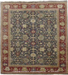Artisan Hand Knotted Wool Rug