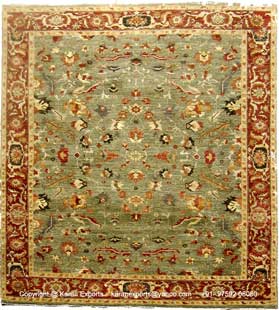 Hand Knotted Woolen Carpet