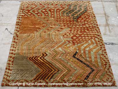 Elegant Hand Knotted Wool Carpet for Home