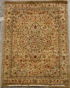 Oriental Woolen Hand Knotted Carpet