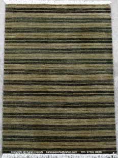 Handmade Woolen Knotted Rug for Kitchen, Indoor Decoration, Hotel