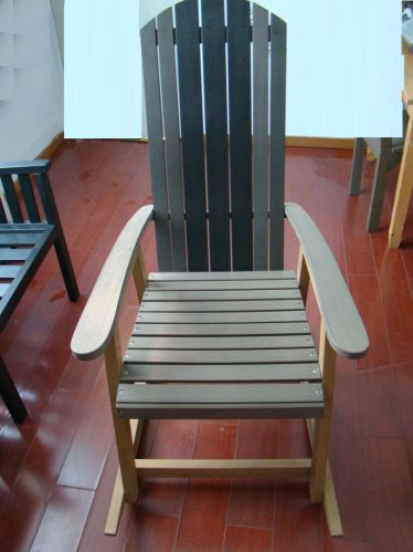 Wood plastic Beautiful Color Rocking Chair