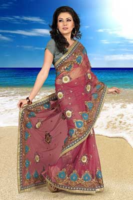 Net Saree