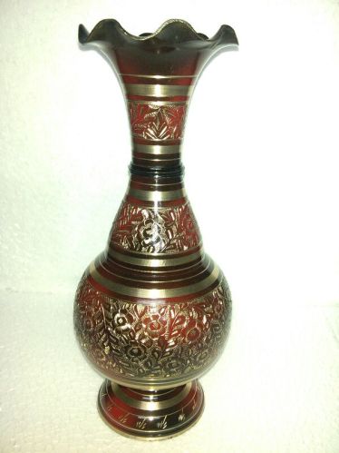 Brass Flower Vase, Size : 12''