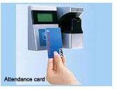 Plastic Time Attendance Card