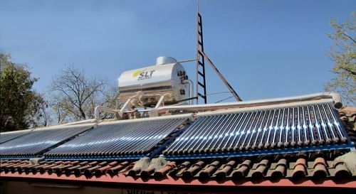 Solar Water Heater For Home, Building