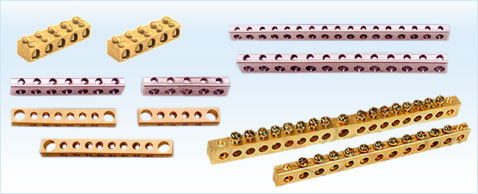 Brass Neutral Links, Shape : Square