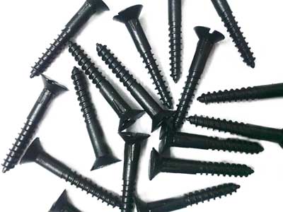 Black Wood Screw