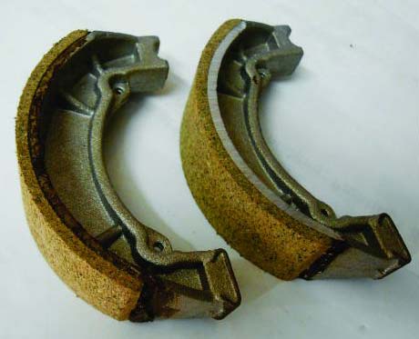 Bajaj Two Wheeler Brake Shoe, Feature : Corrosion Proof, Durable