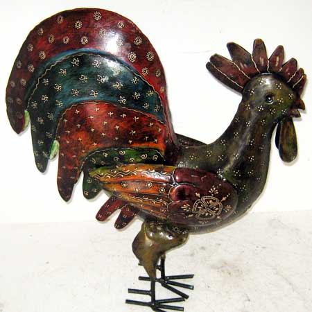 Wrought Iron Hen