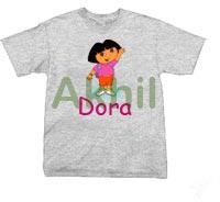 Kids Dora T-shirts, Gender : Boy