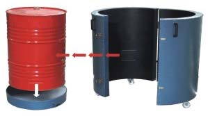 Single Metallic Drum Heater