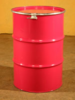 OPEN TOP STEEL BARRELS