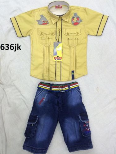 Bm Ekta Cotton Kids Wear Garment, Gender : Boys