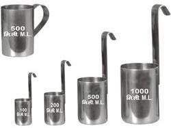 Stainless Steel Milk Measures, Feature : Rust Proof, Strong, Accurate