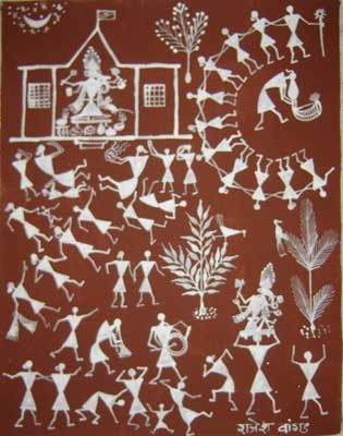 Ganesh Paintin- Warli Paintings