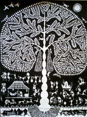 Nature Painting- Warli Paintings