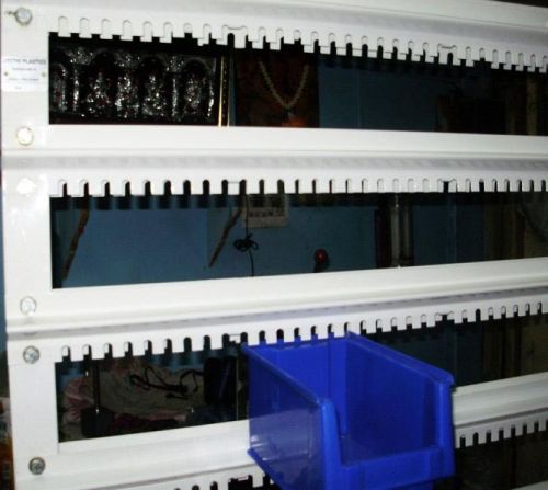 Rectangular Plastic Bin Trolley, For Carrying Use, Feature : Durable, Fine Finished