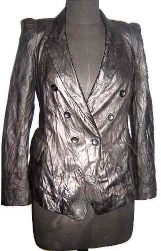 Ladies Leather Coat