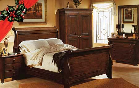 Wooden Bed