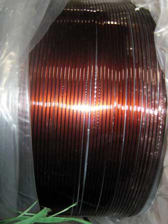 Enamelled Copper Strip