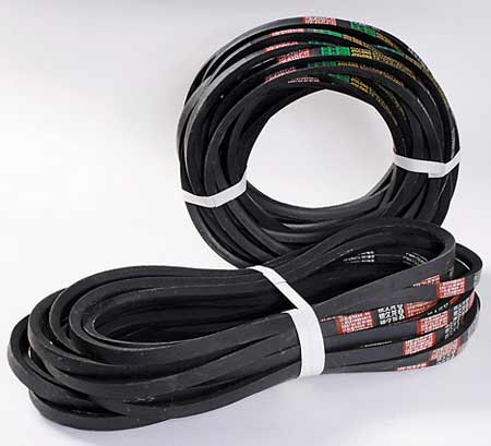 Rubber V Belts, For Machine Conveyor, Width : 22mm