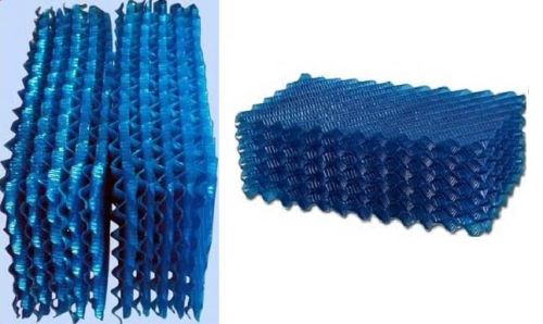 Metal Blue Honeycomb PVC Fills, For Industrial