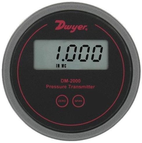Metal Dwyer DM-2019-LCD PRESSURE TRANSMITTER, For Industrial