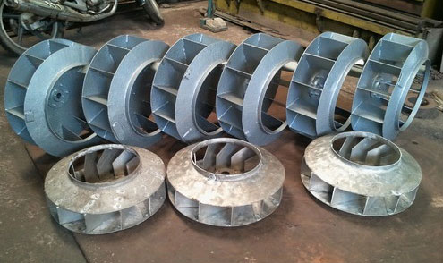 Metal Fan Impellers