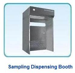 Metal Sampling Dispensing Booth, For Industrial