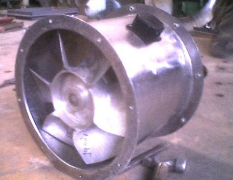 Ventilation Axial Fan Duct Mounted, For Industrial