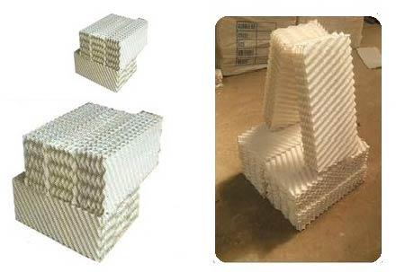 Metal White Honeycomb PVC Fills, For Industrial