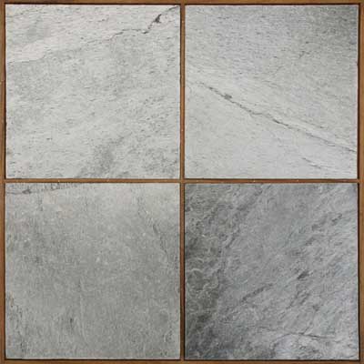 Polished Silver Gray Slate Stone For Flooring Use, Making Temple, Statue, Wall Use