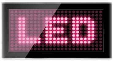 LED Moving Message Display