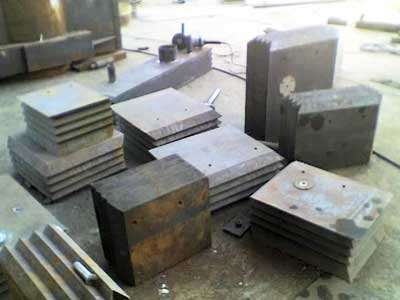 Mils Steel Encased Lead Brick