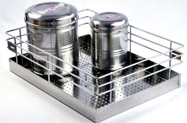 Perforted Sheet Plain Basket