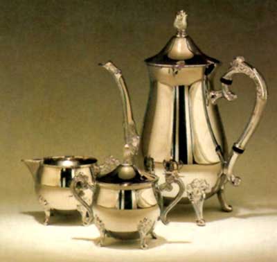 Brass Tea Set