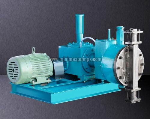 0-10Bar Hydraulic Actuated Diaphragm Pump (HDMP-60S3), For Acidic Material, Barrels, Voltage : 220V