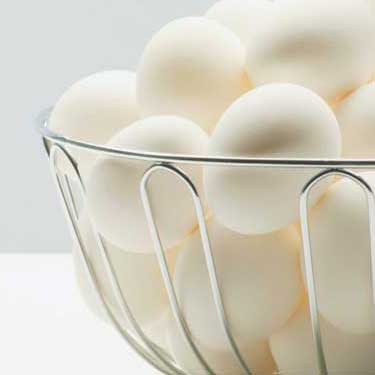 White Organic Eggs