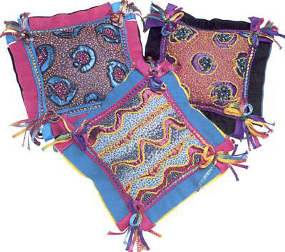 Smooth Colorful Cushions, Color : Multicolor