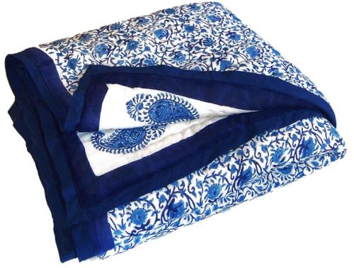 Indian Cotton Quilts, Color : Multicolor