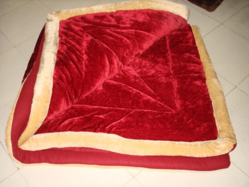 Polyfill Wedding Quilt, Color : Maroon, Burgundy