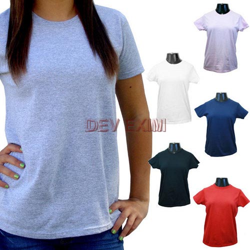 Ladies Round Neck T-Shirt