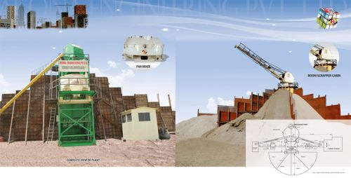 Akona Ap Series Concrete Batching Mixing Plant