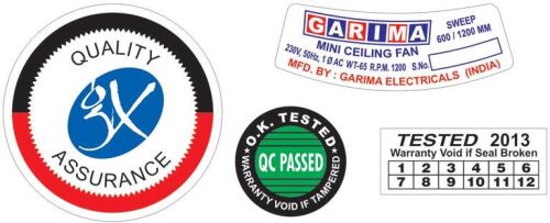 Tamper Evident Sticker