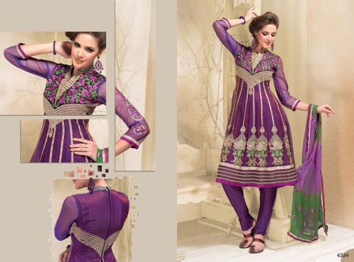 Unnati Exports Fine Net Salwar Kameez
